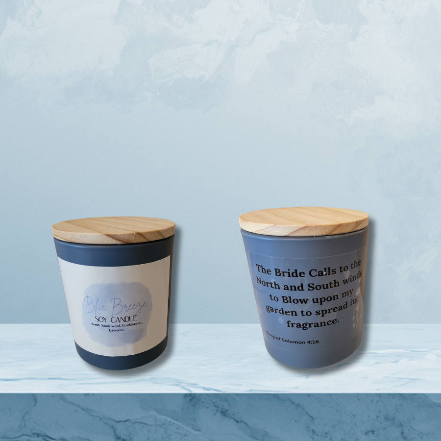 Blue Breeze Soy Candle