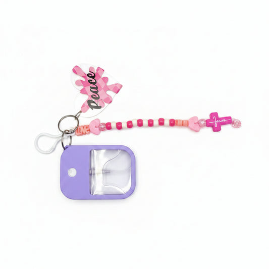 Unscented Hand Sanitizer keychain